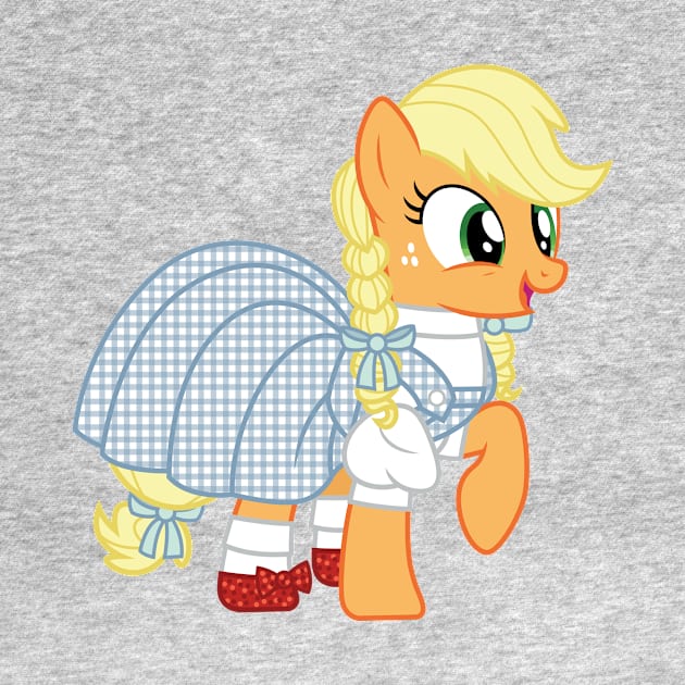 Just Applejack as Dorothy by CloudyGlow